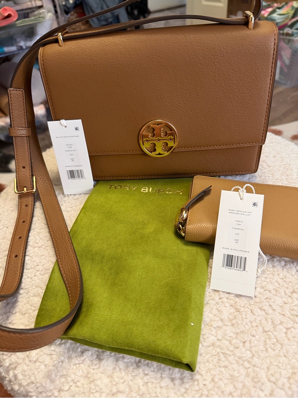 Luxury paired to perfection: Tory Burch Miller & Romy!!!